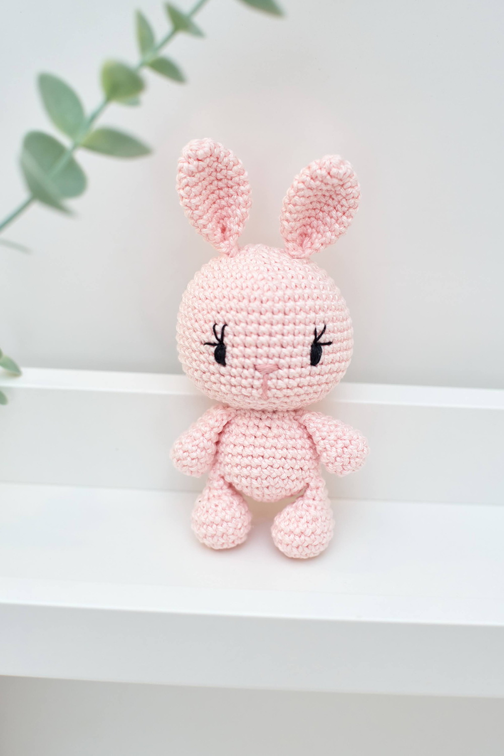 ZsebAmara - horgolt MINI nyuszi marokfigura